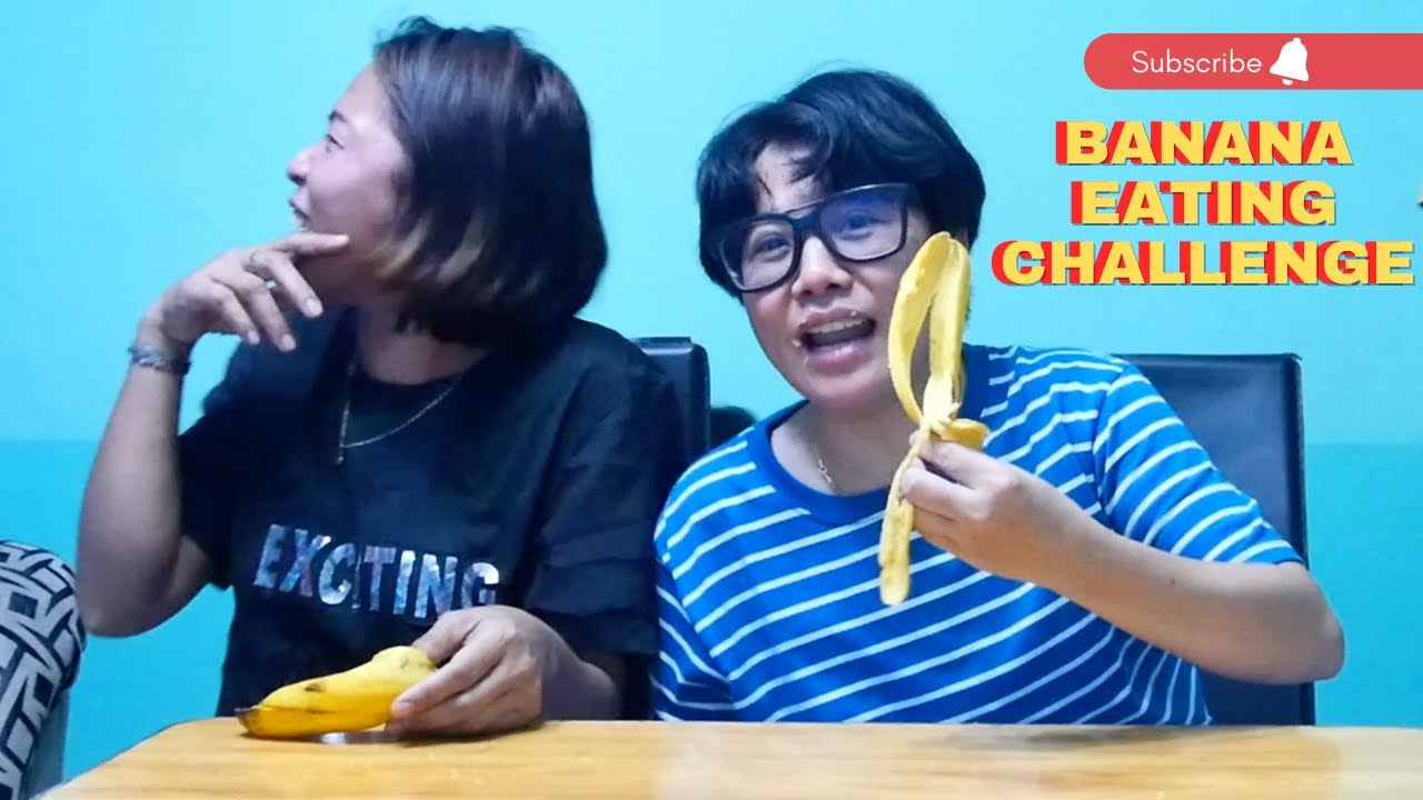 BANANA EATING CHALLENGE YouTube