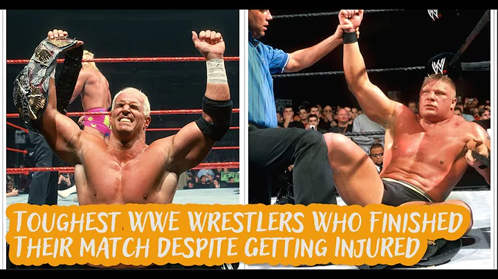 18 Toughest WWE Wrestlers Who Finished Their Match Despite Getting Injured