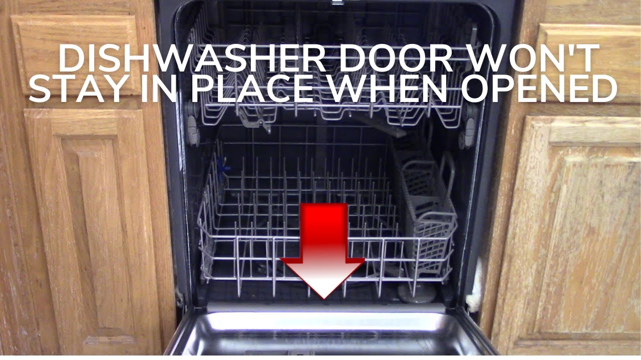 How To Fix Dishwasher Door Catch at Casey Madison blog