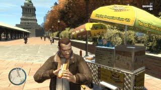 Buying Hotdog, Hamburger, Nuts And Soda Gta 4