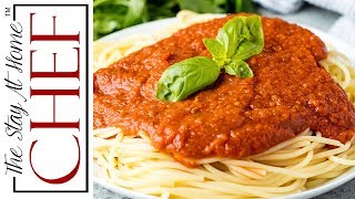 How to Make Homemade Spaghetti Sauce