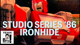 Transformers Studio Series (86) core class Ironhide video review. #transformers