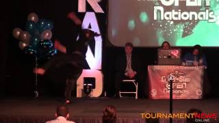 Tressa Young Adult Contempory Forms at Grand Slam Open Nationals 2014