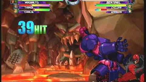 MvC2: Magneto 100% Sequence to DBI vs Sent