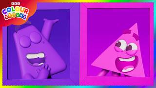 Músicas sobre cores para crianças | Compilação: Crianças aprendem as cores | Colourblocks