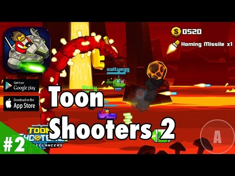 Toon Shooters 2: The Freelancers - iOS / Android Game Walkthrough - Levels 4,5,6,7