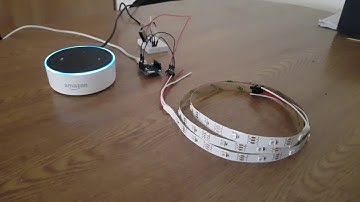 Alexa lights! Alexa integration with the Arduino based Wemos D1 pro mini SoC