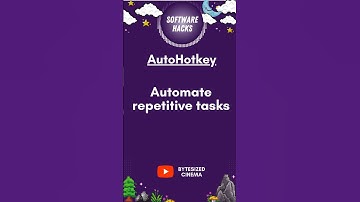 Automate Your Desktop with AutoHotkey: A Beginner