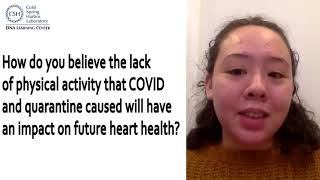 Students Talk Science — COVID-19: COVID, quarantine, physical activity, and heart health