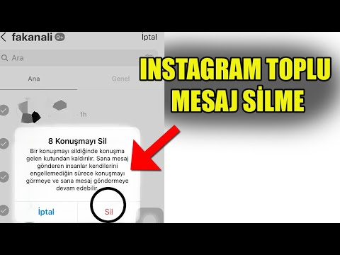 INSTAGRAM TOPLU MESAJ SİLME(PROGRAMSIZ 2021) | instagram mesaj silme