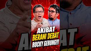 akibat berani debat lawan rocky gerung #rockygerung