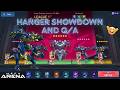 Hanger Showdown And Q/A LIVE| Mech Arena
