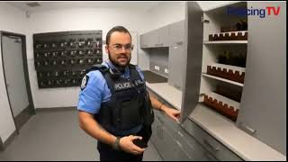 Tony WOODS  WAPol  Tour through Belmont Police Stn  full video  May 2023