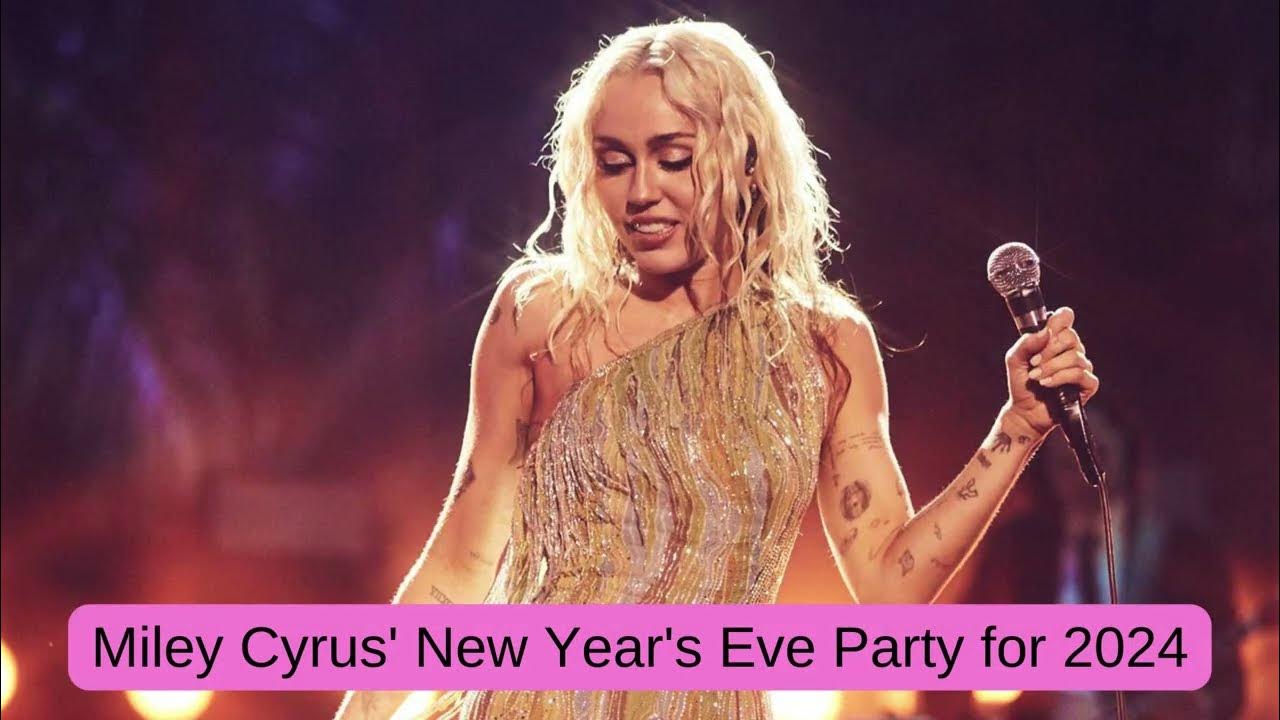 "Unveiling the Mystery The Untold Story of Miley Cyrus' New Year's Eve