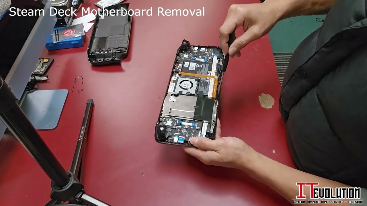 Steam deck Motherboard Removal