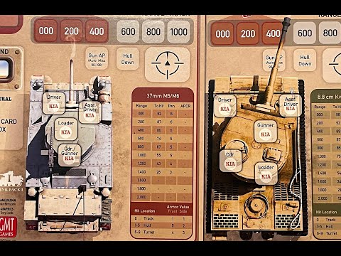 UN-BOXING 'Tank Duel: Tank Pack #1' from GMT Games - YouTube