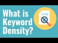 What is Keyword Density? What is a Good Keyword Density for SEO?