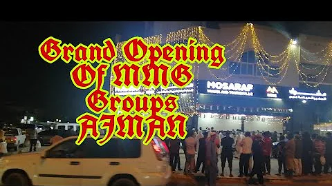 Grand Opening of MMG Groups Ajman | HERMO Mix TV