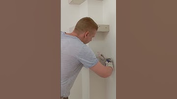 How to Install Edge Trim on Drywall Shelves