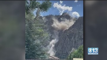 Coleville Campground Has Front Row Seat To Quake-Caused Rockslide