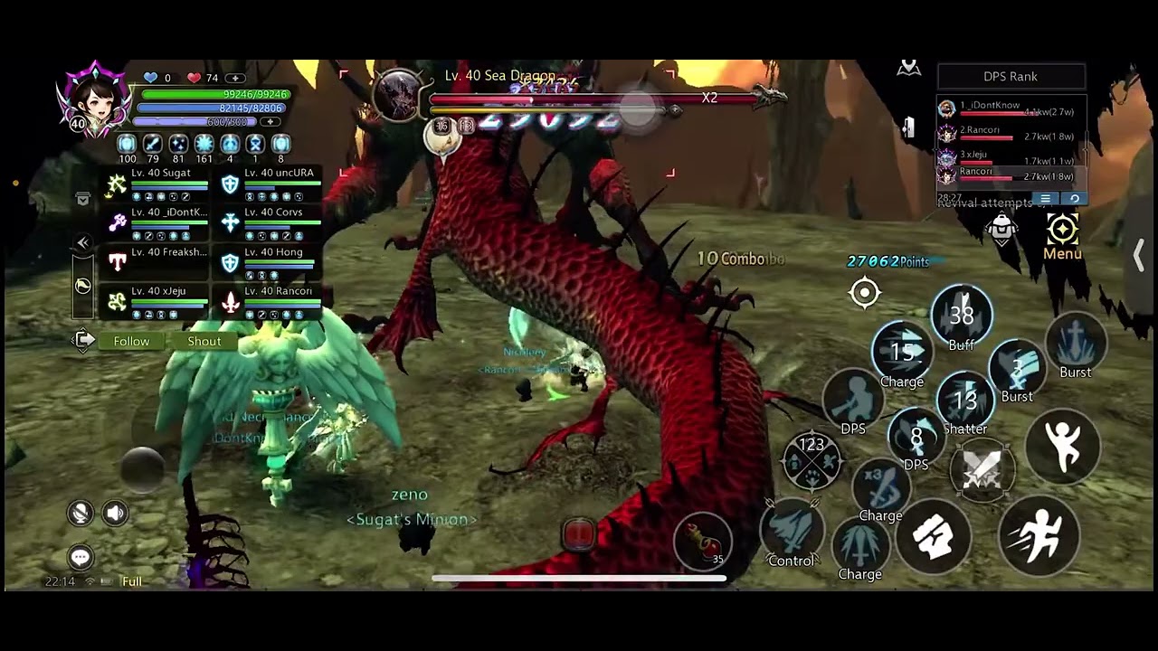 [Dragon Nest M: Classic] Sea Dragon Challenge - All PH dragon slayers