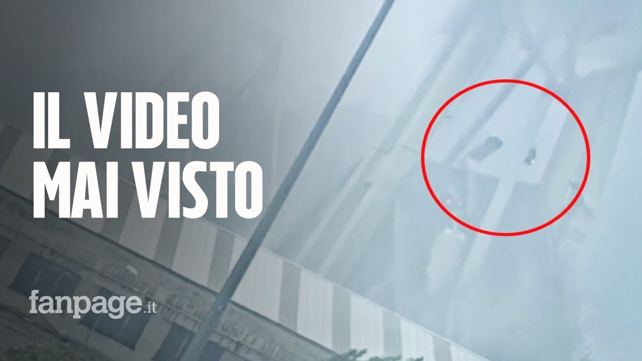 Ponte Morandi Genova, video inedito del crollo del 14 agosto: le auto 