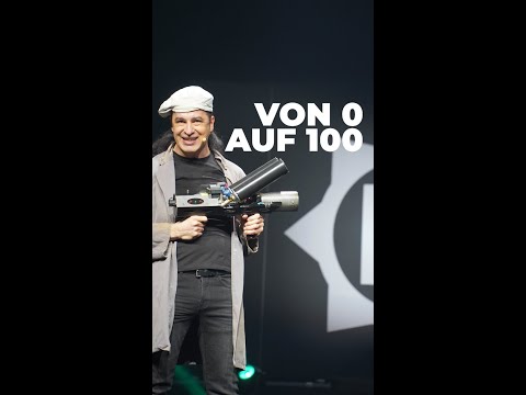 Von 0 auf 100 in 3 Sekunden!