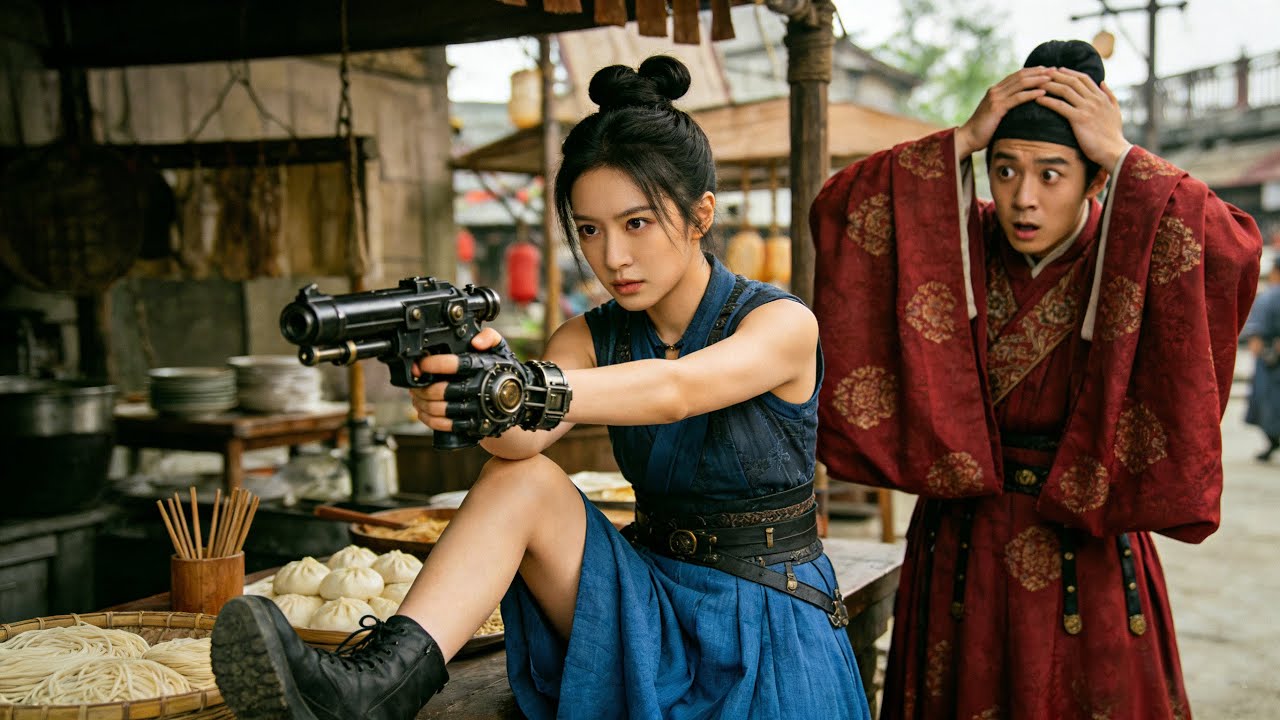 女警穿越古代自製手槍，不料驚呆將軍 💗