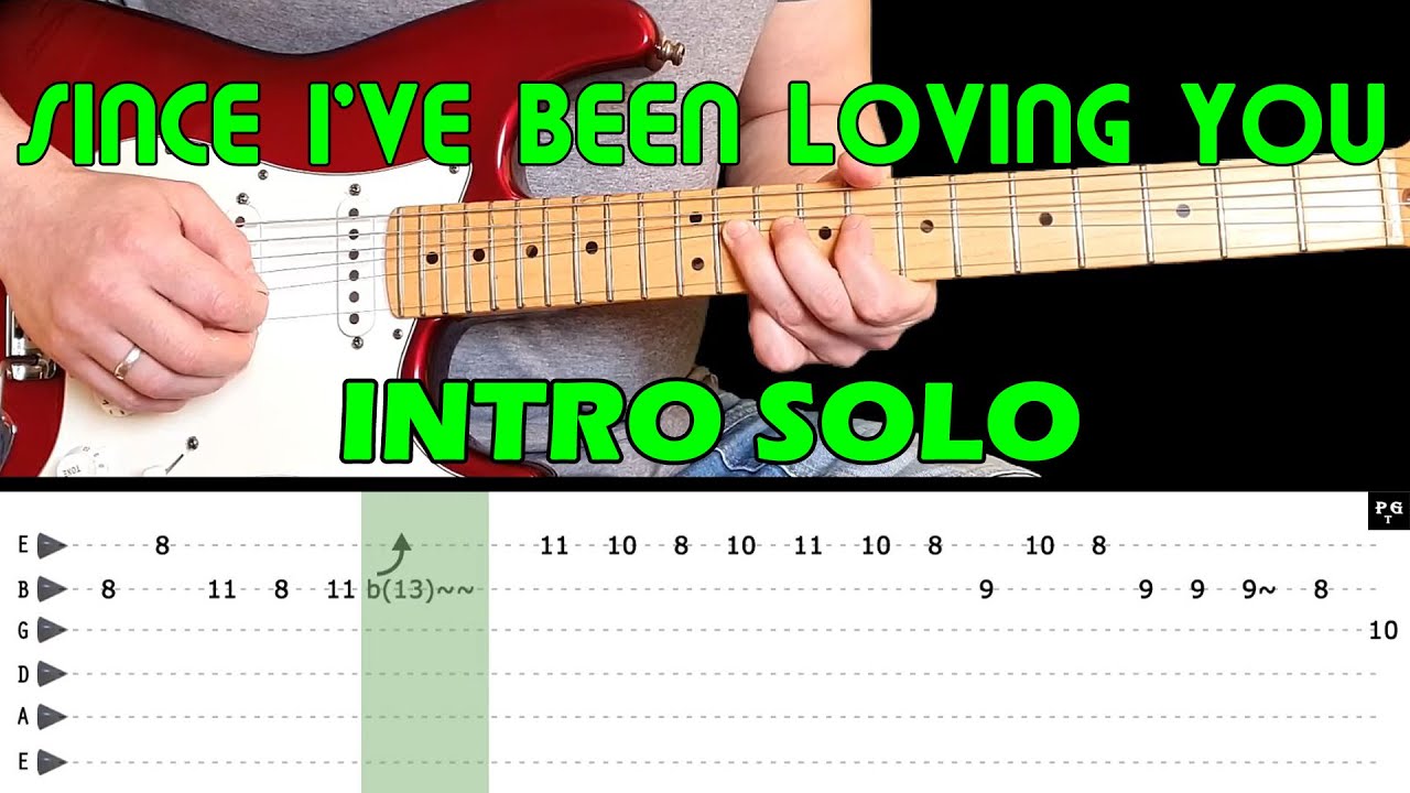 Since Ive Been Loving You Live