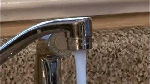 How To: Installing Faucet Aerators