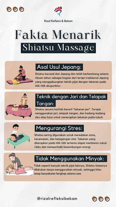 Nikmati manfaat Shiatsu untuk tubuh yang lebih sehat dan rileks! #ShiatsuMassage