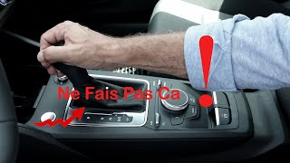 TUNISIE AUTO CONSEIL COMMENT BIEN UTILISER SA BOITE AUTO AVEC L'EXPERT EMIR LAMROUSSI  AUDI TUNISIE