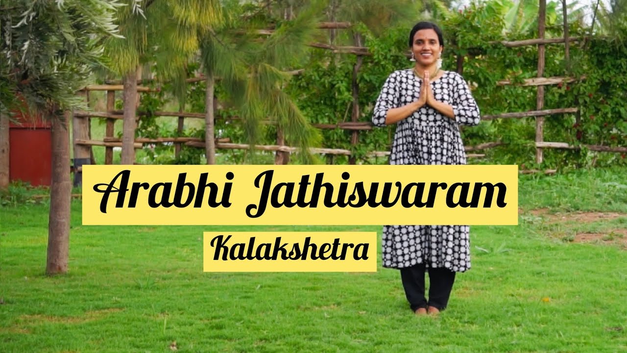 Arabhi Jathiswaram  Kalakshetra Style  Bharathanatyam Dance  Aswathi Harikrishnan 
