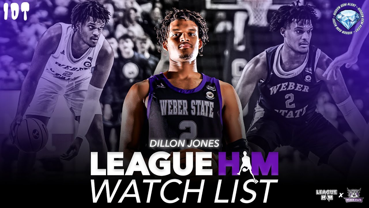 6'6 Dillon Jones Has The Most Unique Skillset in CBB! | Weber State | '23-24 Watchlist