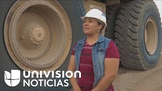 Buscando un futuro mejor, estas mujeres se ganan la vida trabajando en una mina de México