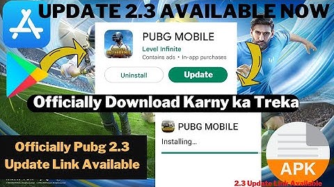 PUBG 2.3 Update Released / Update 2.3 Available  Play Store!
