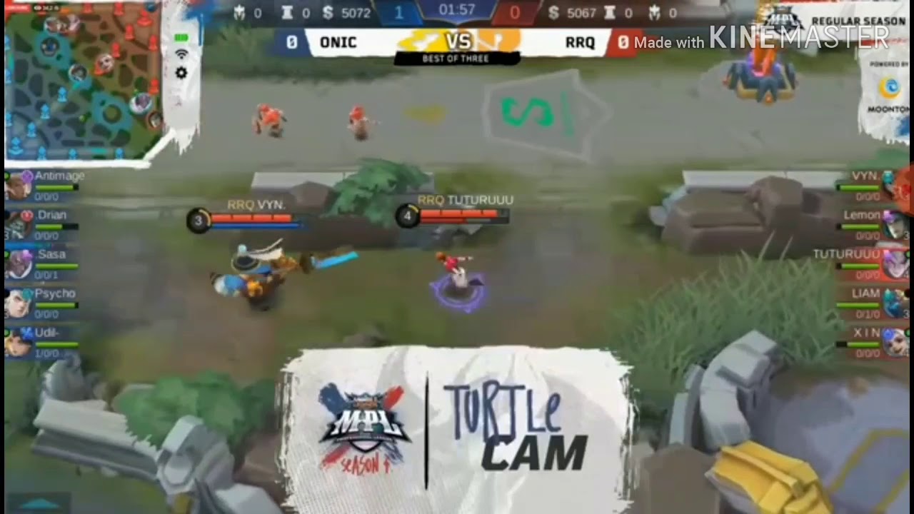 Onic esports vs rrq - YouTube