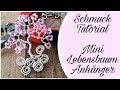 Mini Lebensbaum Anhänger / Drahtschmuck Anleitung auch für Anfänger / Perlenbaum Tutorial