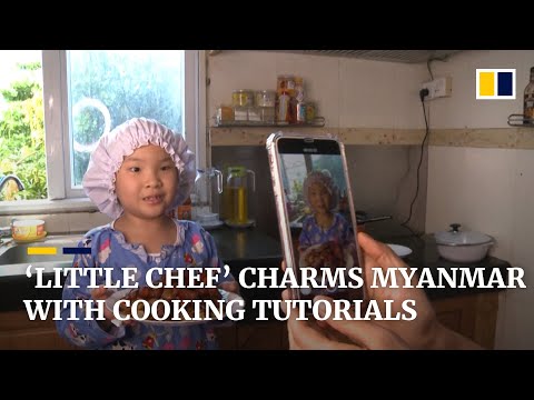 8-year-old 'Little Chef' from Myanmar gives cooking tutorials during lockdown