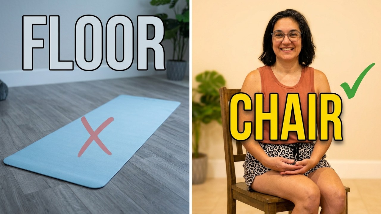 Daily Chair Yoga to Stay Flexible After 50 - YouTube