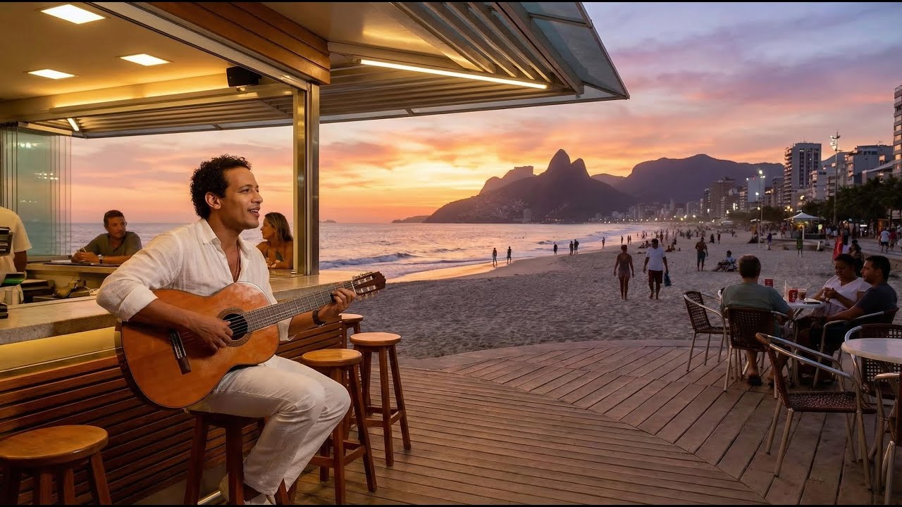BOSSA NOVA pra se sentir num QUIOSQUE na praia de COPACABANA anos 80 | Inspirado em TOM JOBIM