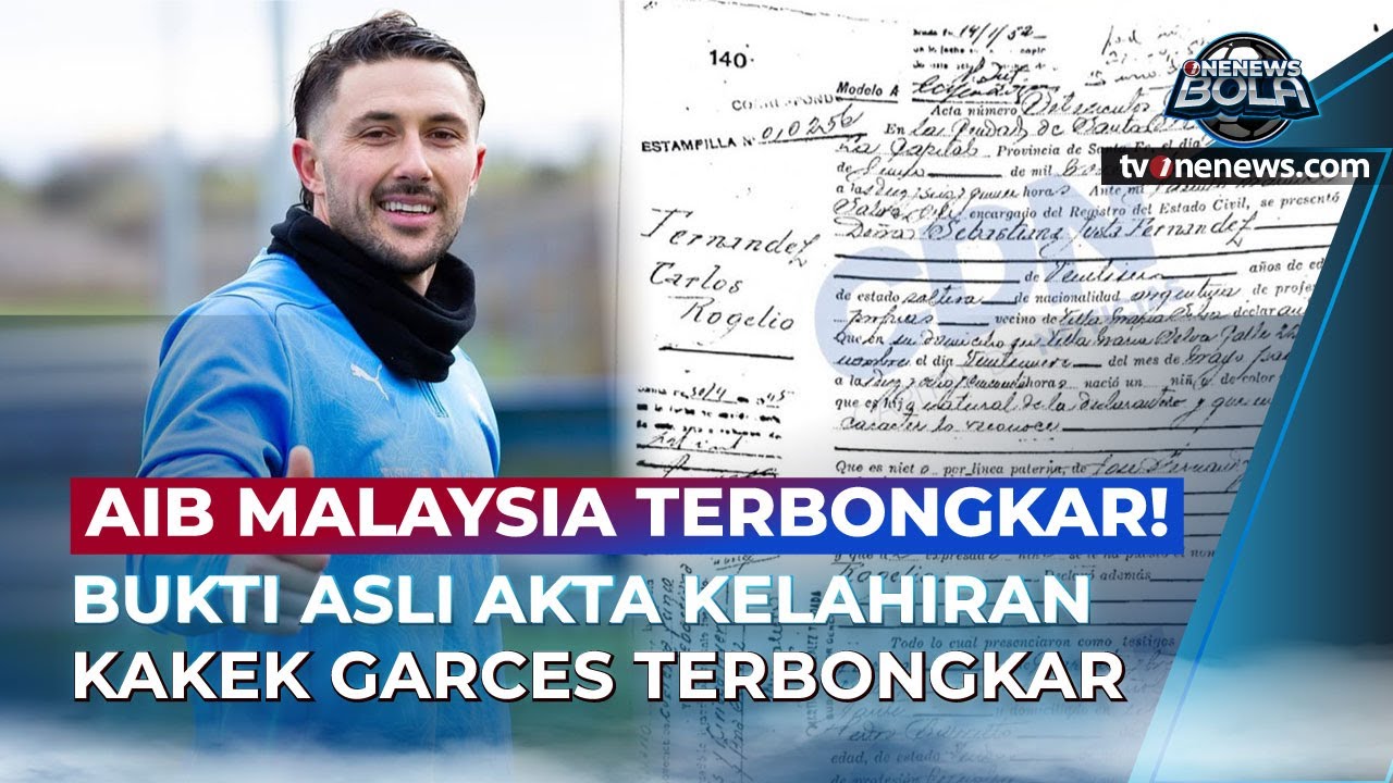 Kebohongan FAM! Kakek Facundo Garces Ternyata Lahir di Argentina, Bukan Malaysia | OneNews Bola