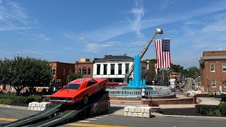 Somernites Cruise | The General Lee Jump over the Fountain #northeastohiodukes