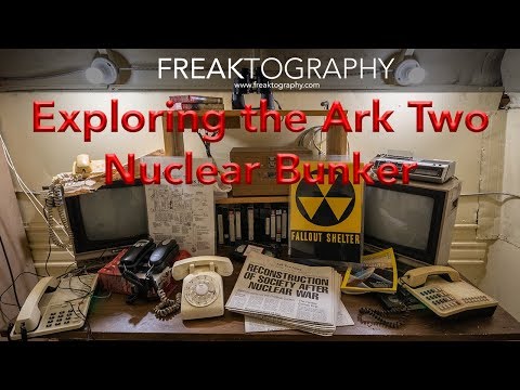 Exploring Ark Two Nuclear Shelter Bruce Beach | Ark Two Shelter | Buried School Busses Ark Two