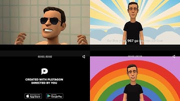 4 plotagon toons movie played at the same time part 12