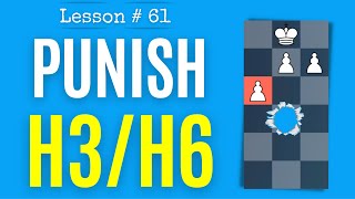 Chess Lesson # 61:  How To Attack The f7-g7-h6 pawn structure | Opposite Side Castling Attack |