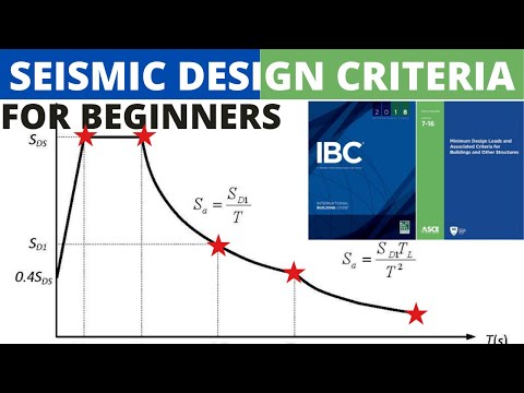 Seismic Design of Structures - Finding Seismic Criteria using ASCE 7-16 (part 1 of 3)
