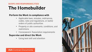 Key Legal Considerations for Homebuilders