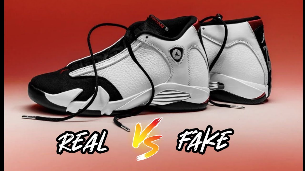 real vs fake jordan 14
