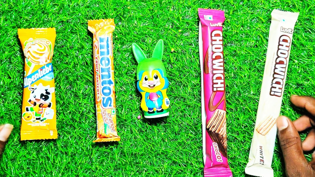 ASMR Most Popular Candys / some lots of colorful rainbow lollipop candy / unpacking chocolate eat💥💖